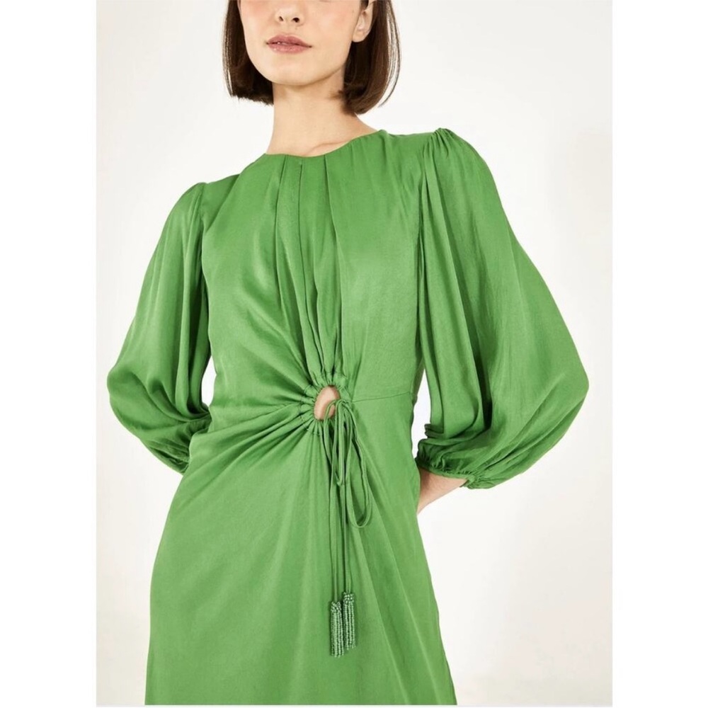 Farm Rio silk Green Women's Dress